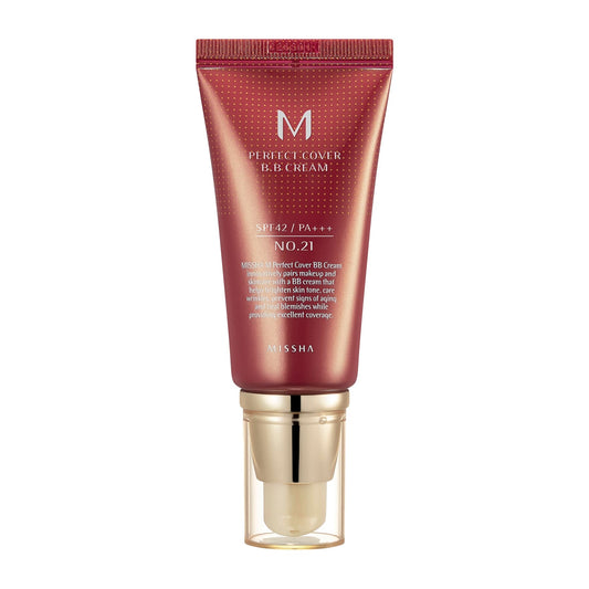 M Perfect Cover BB Cream SPF42 PA+++ 21 Light Beige|50ml