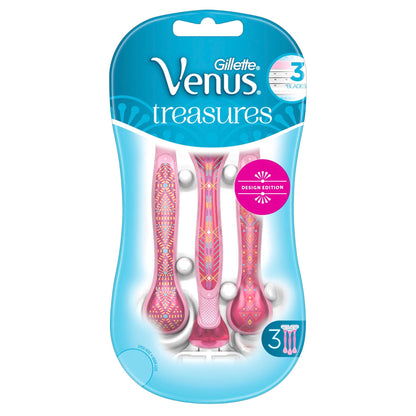 Treasures Disposable Women's Razor 3pcs