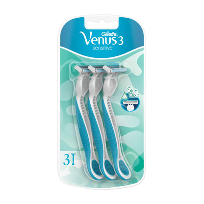 Venus 3 Sensitive Disposable Women's Razor