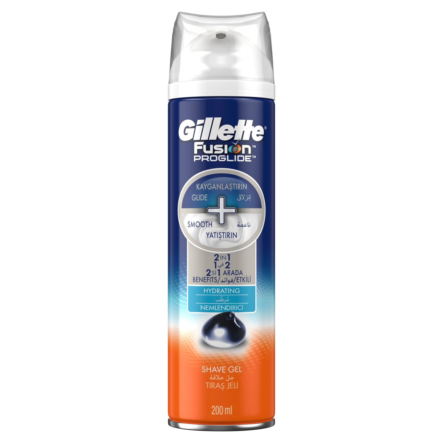 Fusion ProGlide Shaving Gel Hydrating 200ml