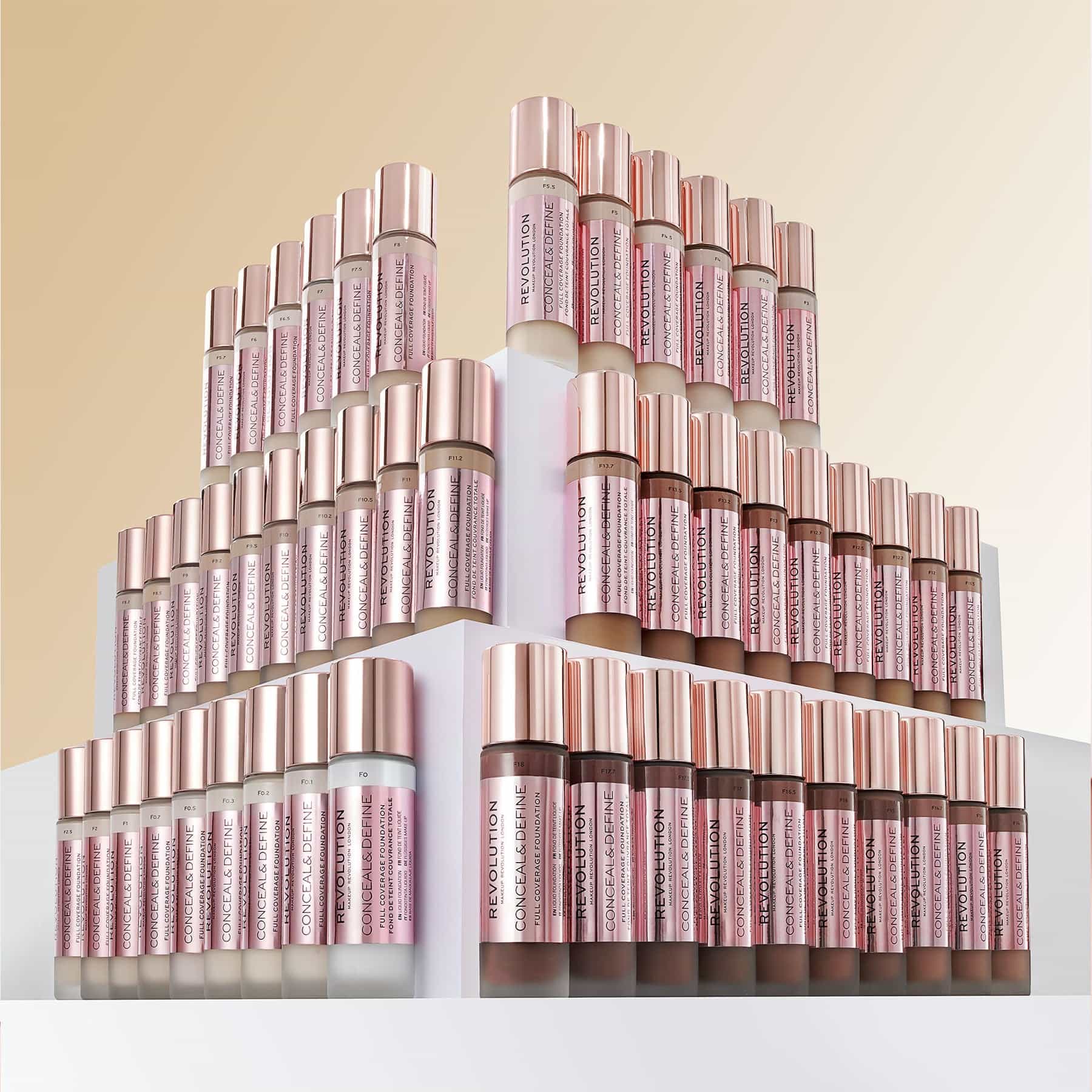 Conceal & Define Matte Finish Foundation 23ml F4 Light/Pink|23ml