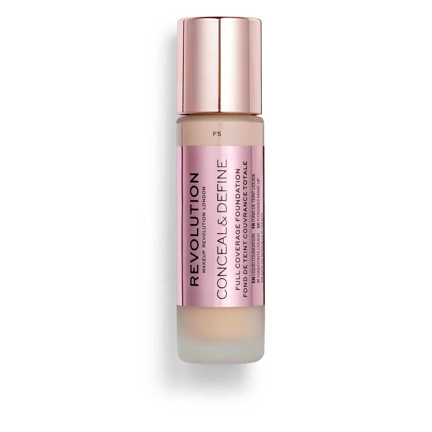 Conceal & Define Matte Finish Foundation 23ml F5 Light/Golden|23ml