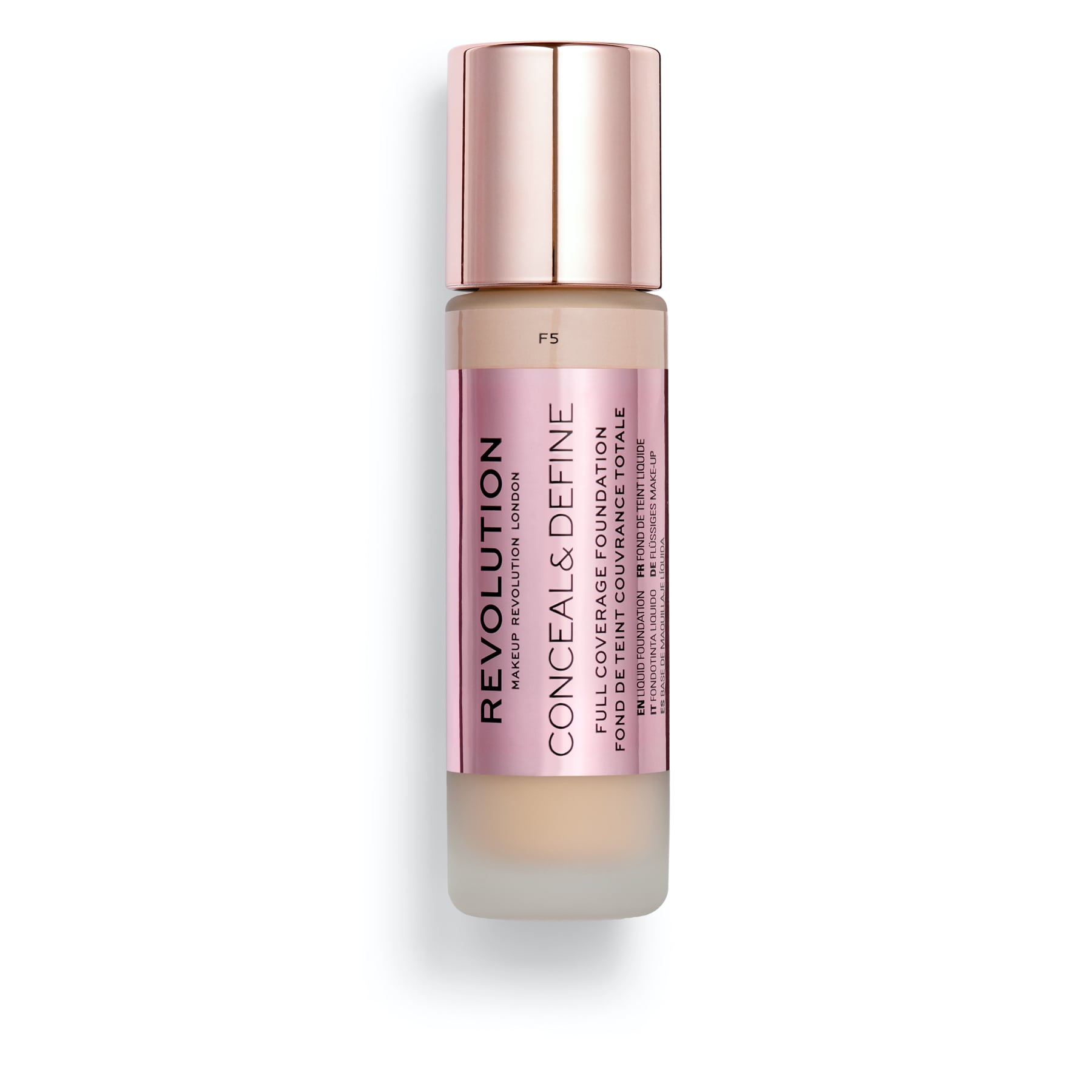 Conceal & Define Matte Finish Foundation 23ml F5 Light/Golden|23ml