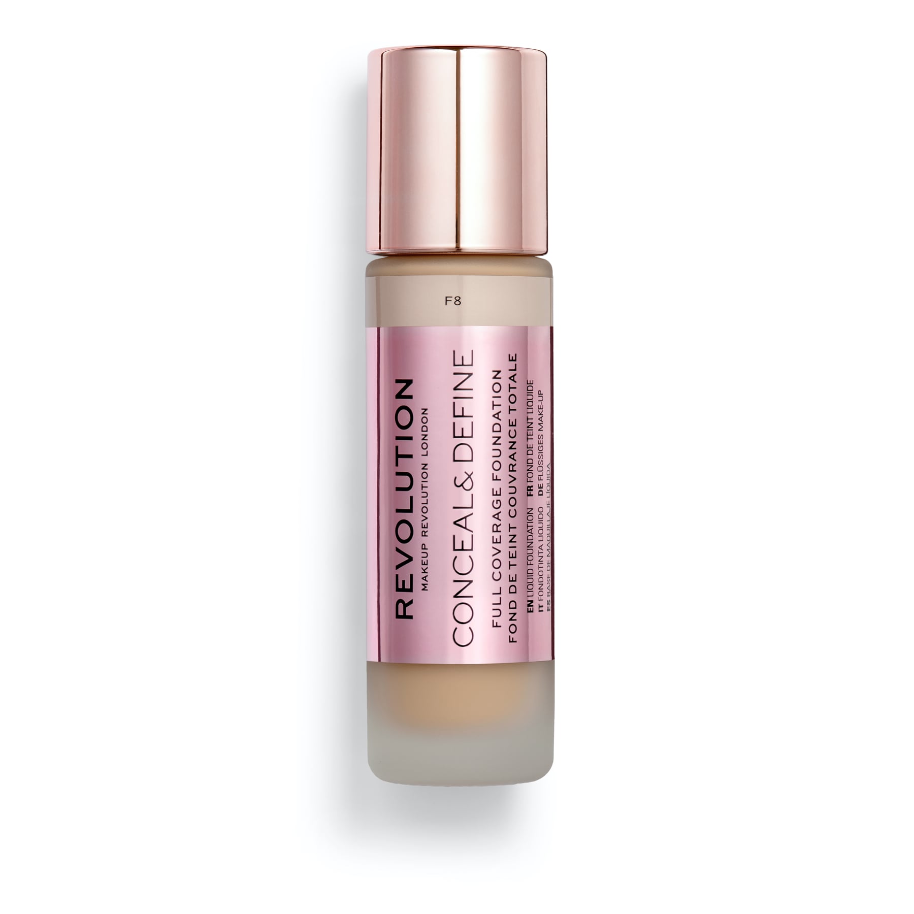 Conceal & Define Matte Finish Foundation 23ml F8 Light/Medium|23ml