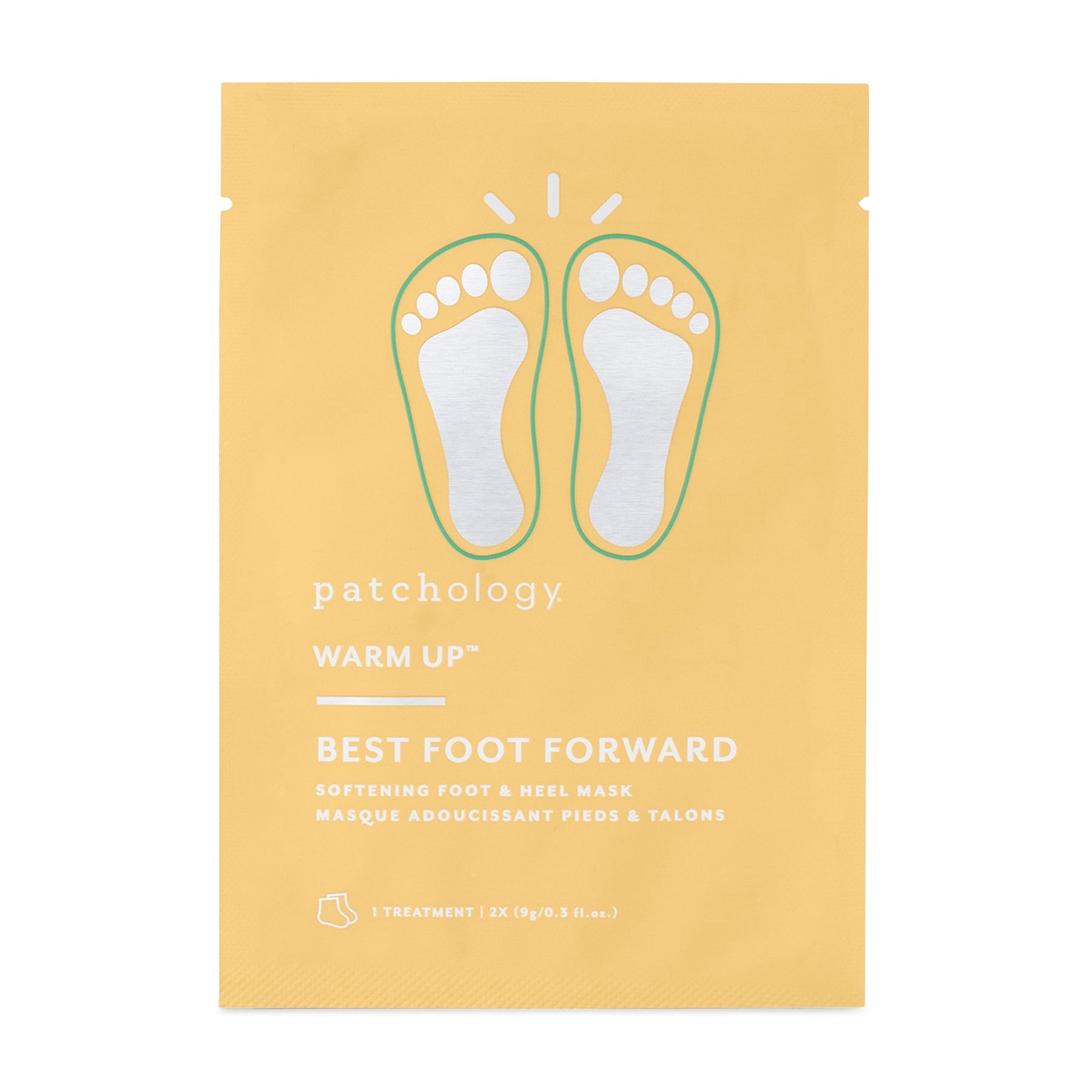 Warm Up Best Foot Forward Softening Foot & Heel Mask 1 pair