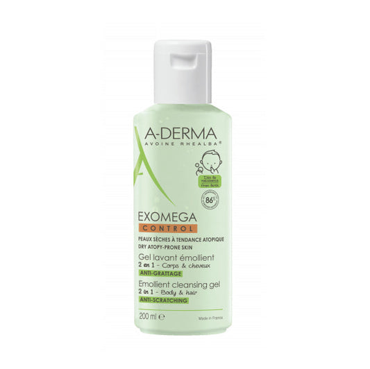 Exomega Control Anti-Scratching Emollient Cleansing Gel 200ml 200ml