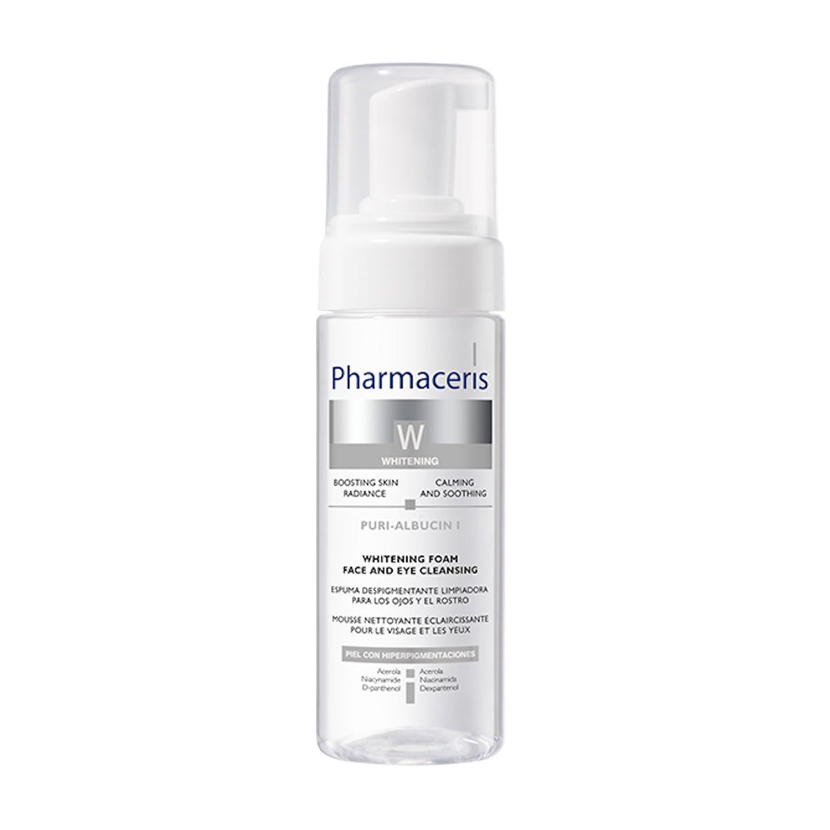 Puri-Albucin I Whitening Face and Eye Foam Cleanser 150ml