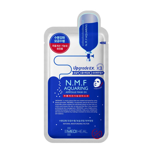 N.M.F. Aquaring Ampoule Sheet Mask Ex 1pc