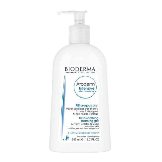 Bioderma Atoderm Intensive Ultra-Soothing Foaming Gel Body Wash 500ml