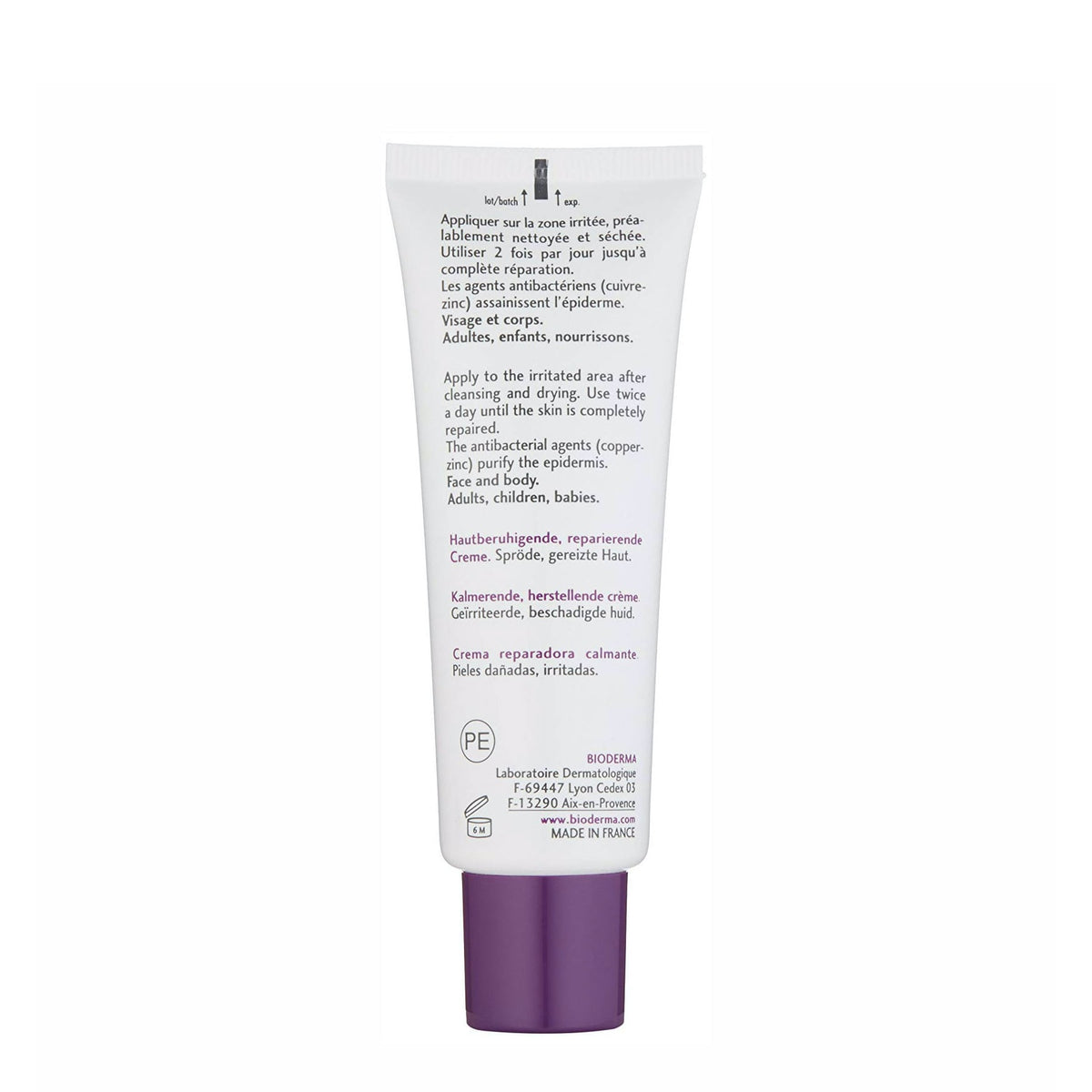 Cicabio Soothing Repairing Cream Dry Skin Treatment 40ml