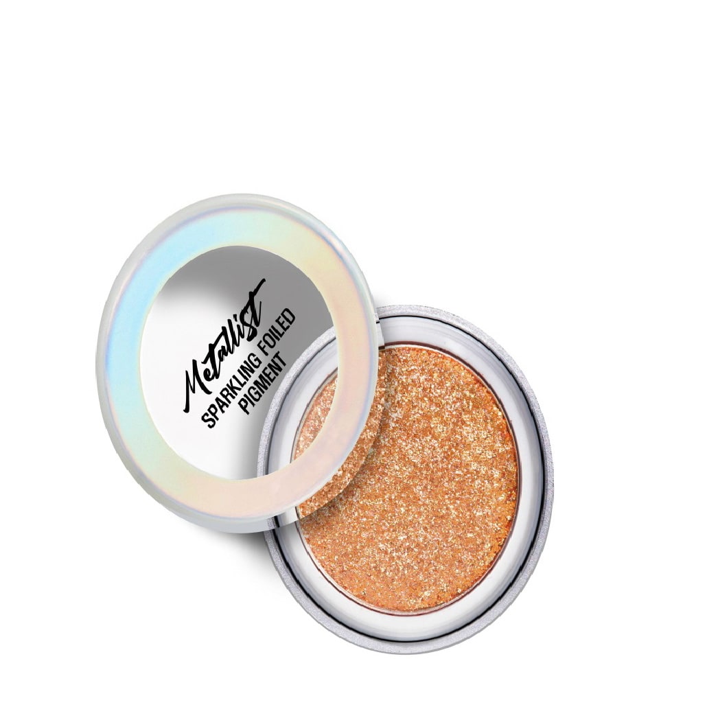 Metallist Sparkling Foiled Pigment Powder Eyeshadow 1.3g #4 Sun Aurora|1.3g