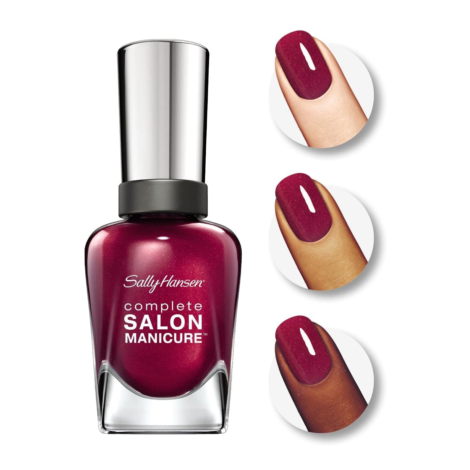Complete Salon Manicure Nail Colour 14.7ml Wine Not|14.7ml