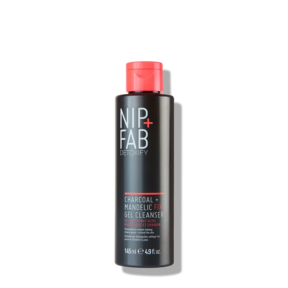 Nip+Fab Detoxify Charcoal + Mandelic Fix Face Gel Cleanser 145ml 145ml