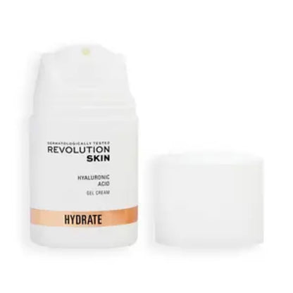 Revolution Skincare Hydration Boost Hydrating Face Gel Cream Hyaluronic Acid 50ml