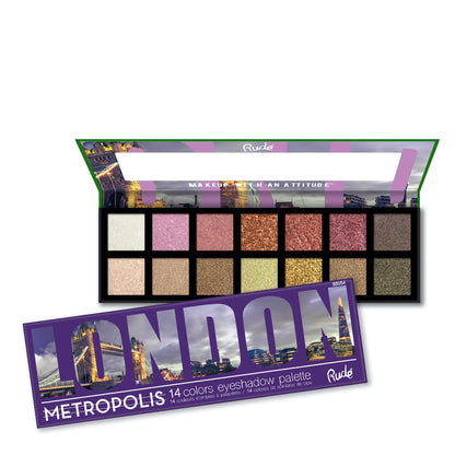 Metropolis Eyeshadow Palette - 14 shades London|15g