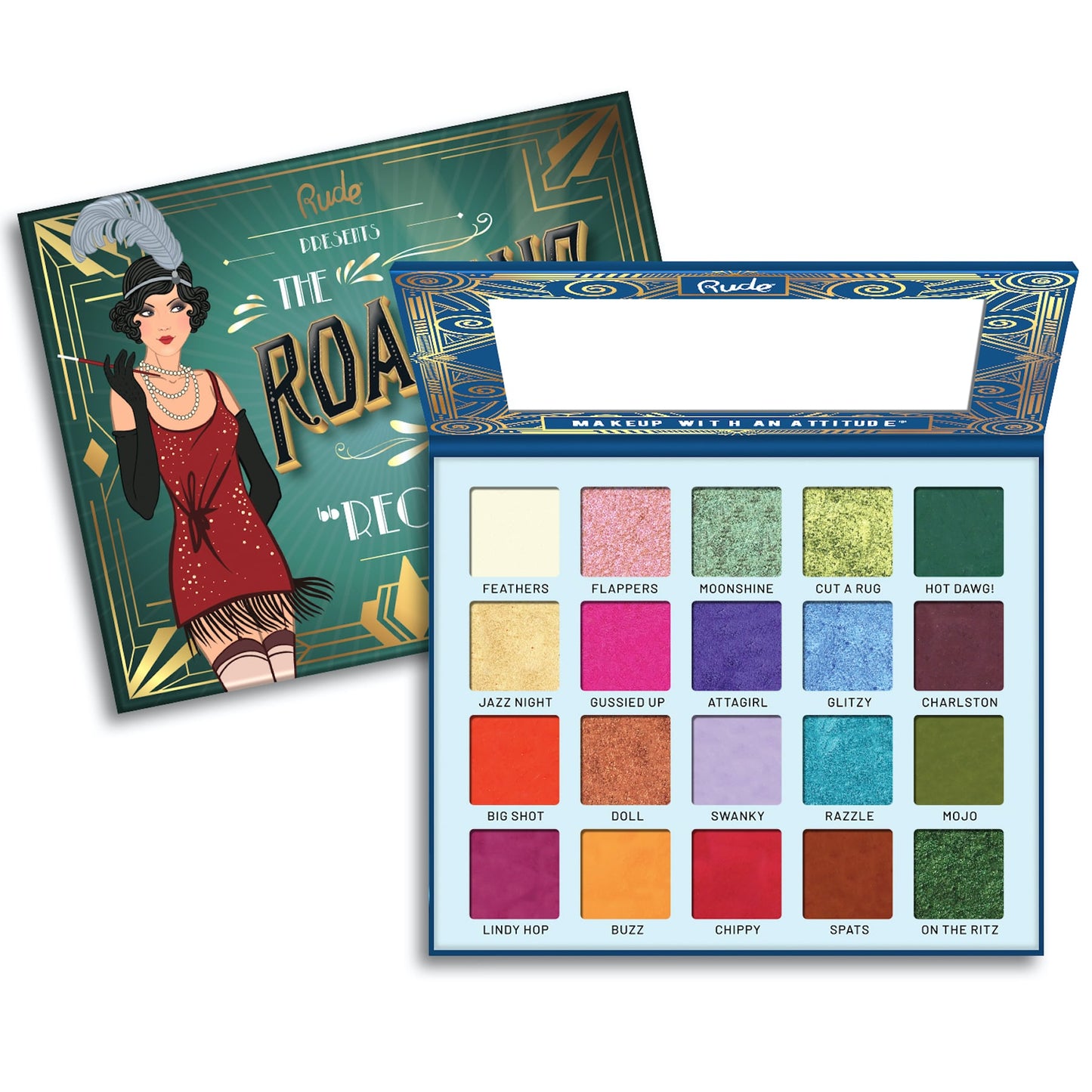The Roaring 20s Eyeshadow Palette - 20 shades Reckless|30g