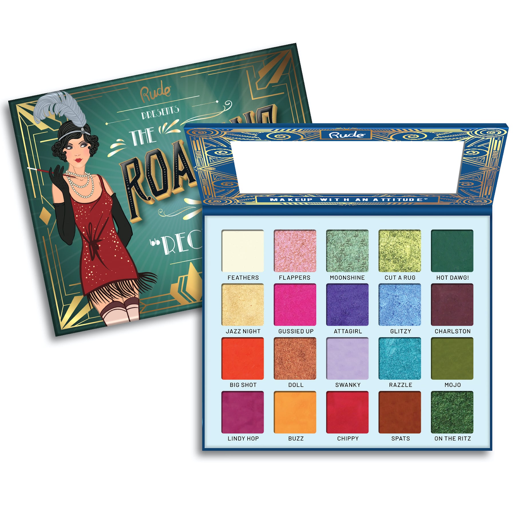 The Roaring 20s Eyeshadow Palette - 20 shades Reckless|30g