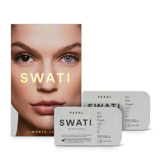 Colour Contact Lenses 1 Month Pearl|Pack of 2