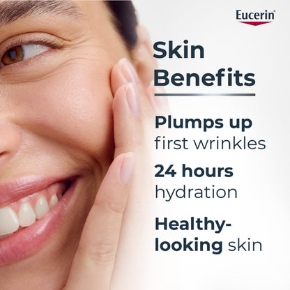 كريم العين Eucerin Hyaluron Filler لمكافحة علامات التقدم في العمر بمعامل حماية من الشمس 15 مع حمض الهيالورونيك، 15 مل