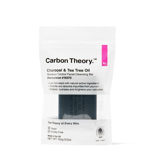 Breakout Control Facial Cleansing Bar Charcoal & Tea Tree Oil 100g 100g