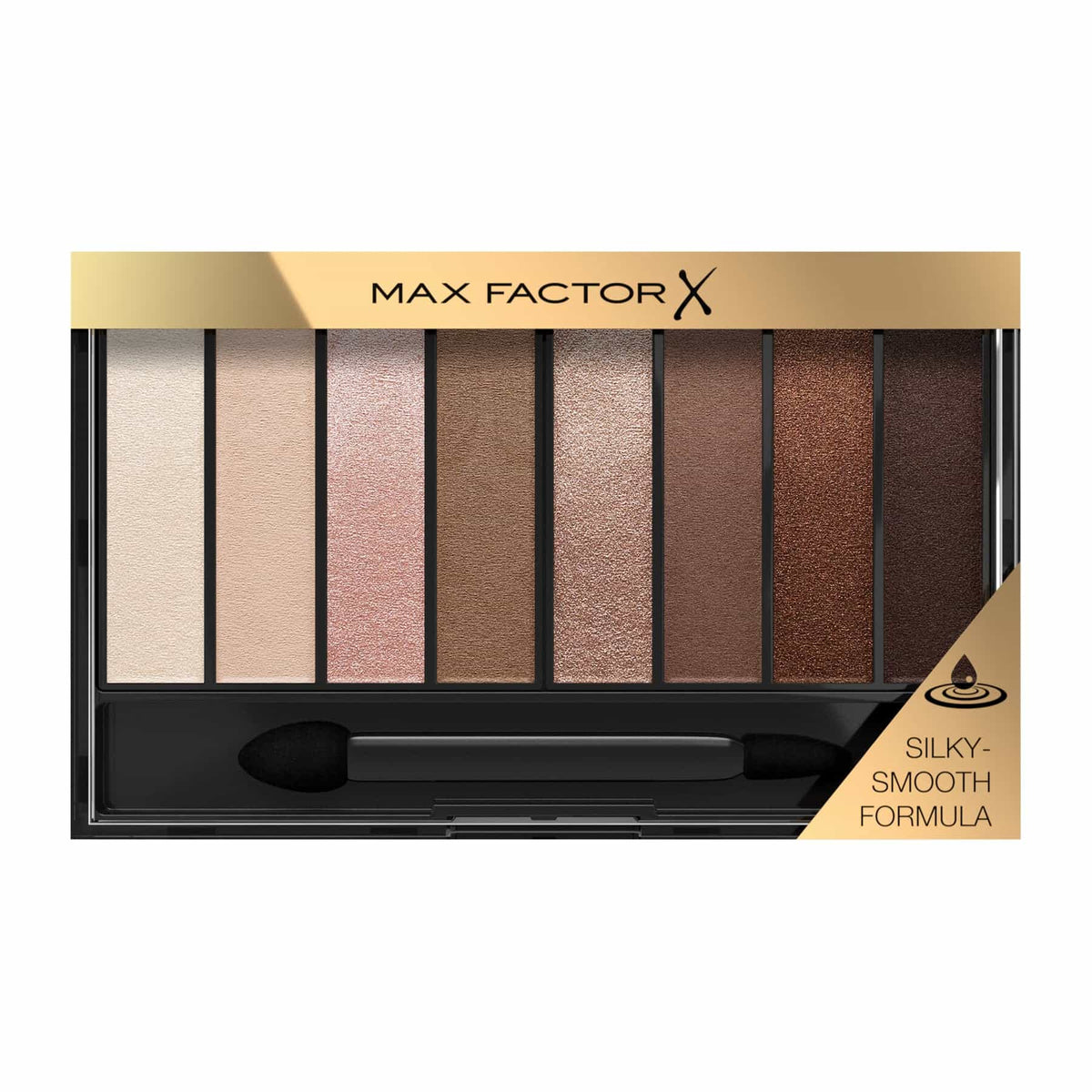 Masterpiece Nude Palette Contouring Eyeshadows - 8 shades 01 Capuccino Nudes