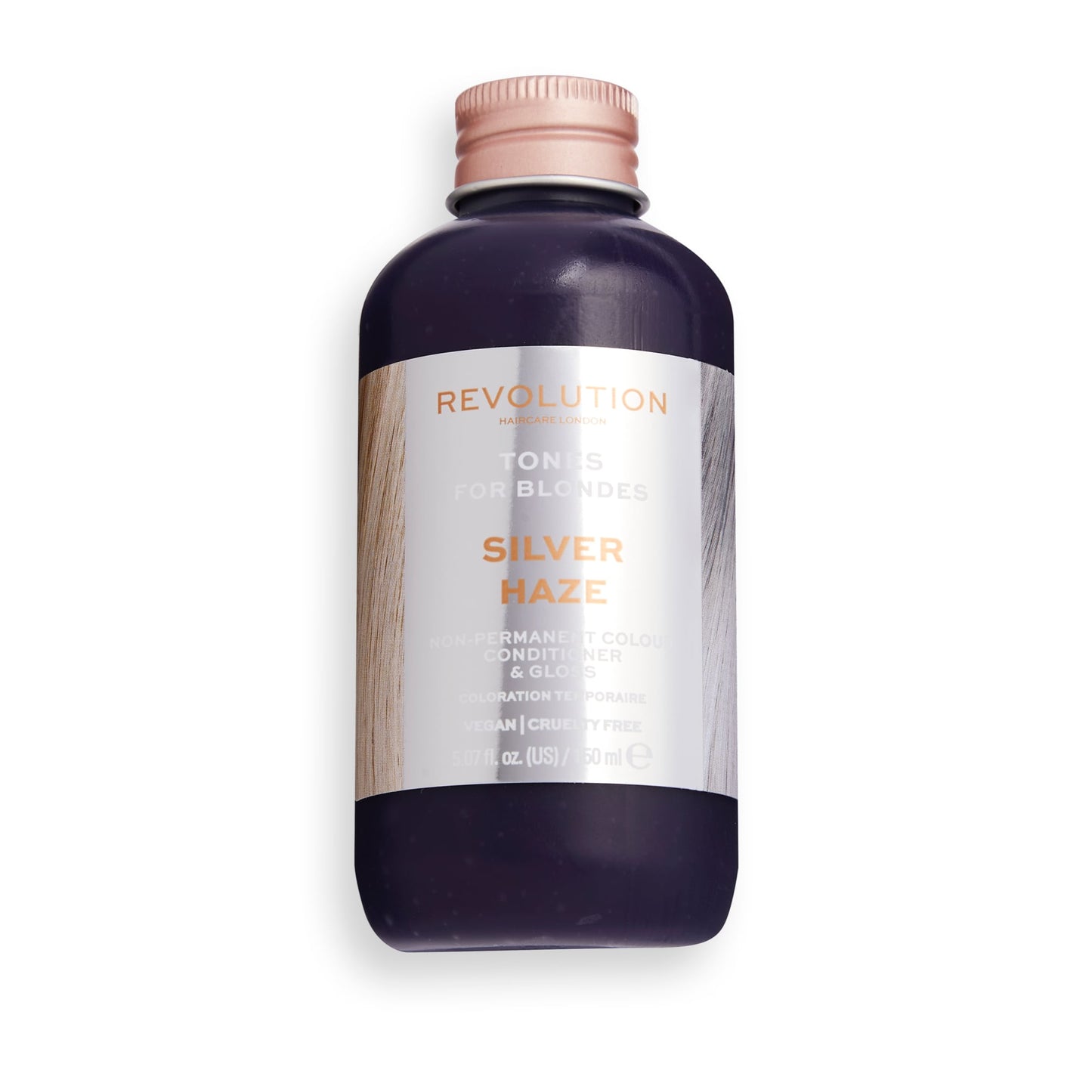 Tones for Blondes Non-permanent Colour Conditioner & Gloss Silver Haze 150ml Silver Haze|150ml