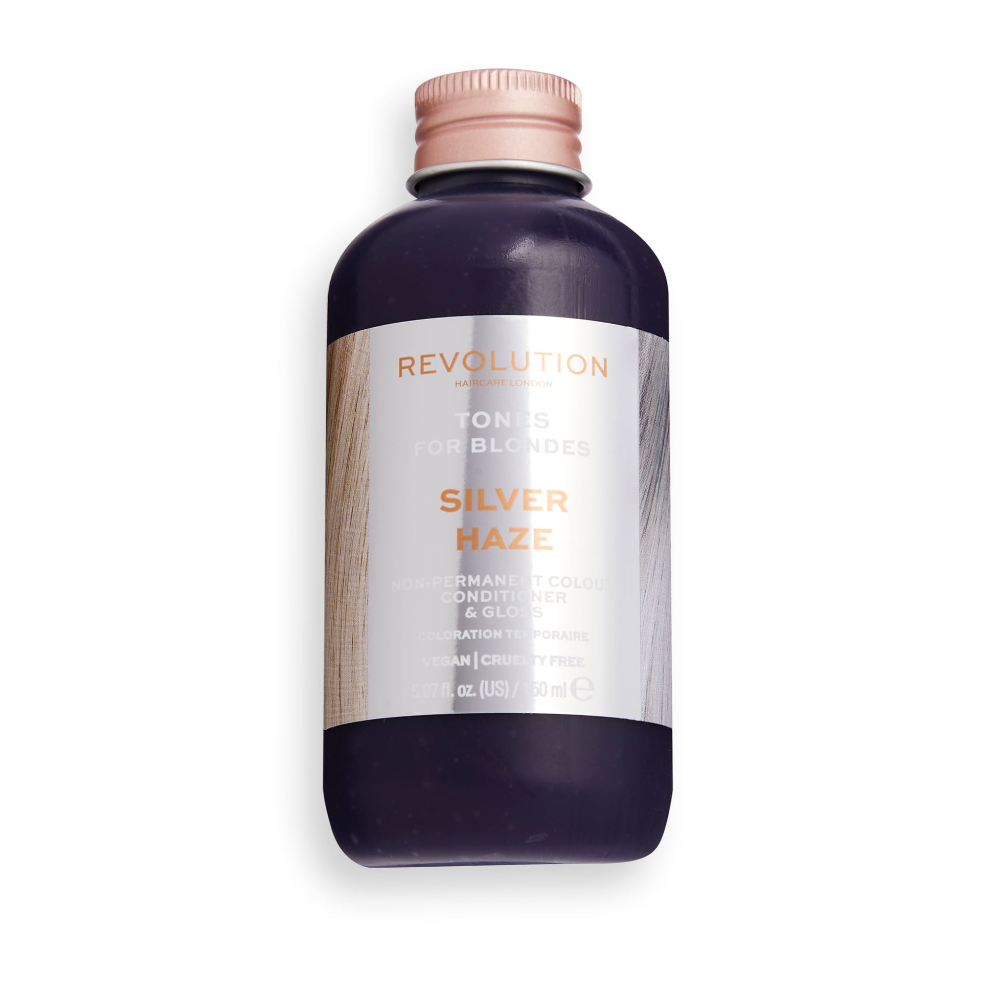 Tones for Blondes Non-permanent Colour Conditioner & Gloss Silver Haze 150ml Silver Haze|150ml