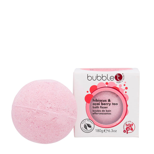 Bath Bomb Fizzer Hibiscus & Acai Berry Tea 180g 180g