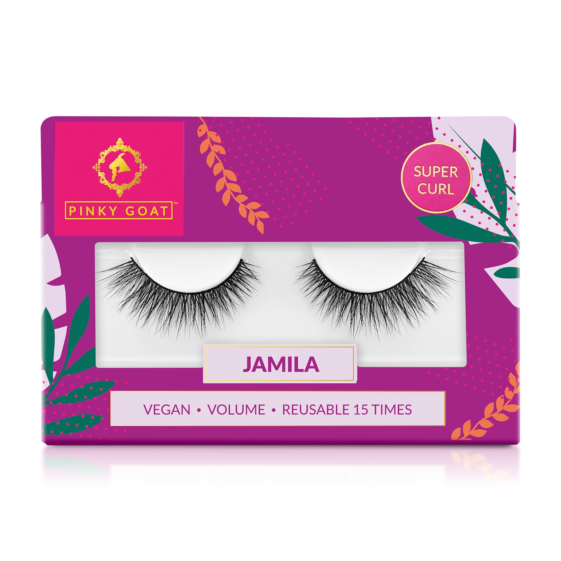 Jamila Volumising Vegan False Eyelashes 1 pair