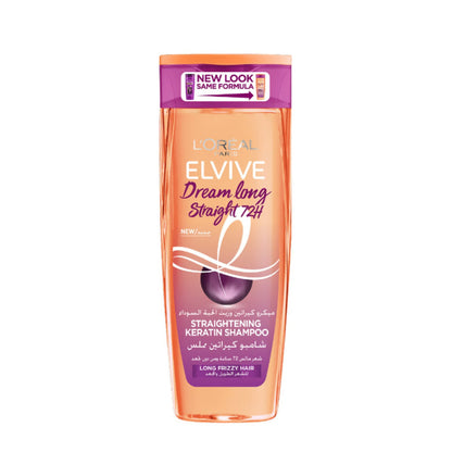 L'Oreal Paris Elvive Dream Long Straight 72H Straightening Keratin Shampoo 400ml