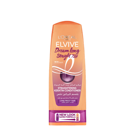 Elvive Dream Long Straight 72H Straightening Keratin Conditioner 400ml 400ml