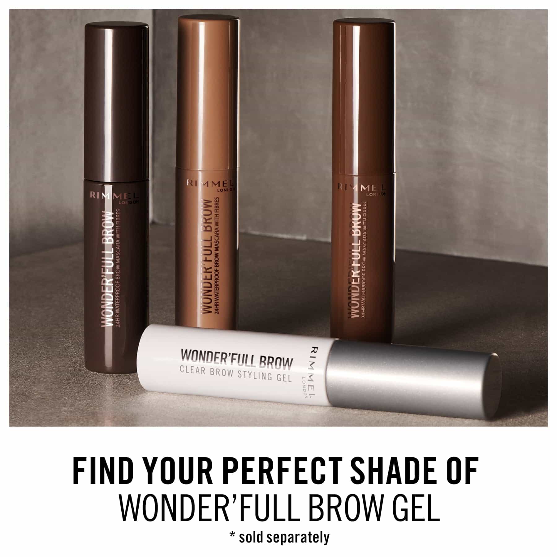 Wonder'full Brow Gel 004 Clear 4.5ml 004 Clear