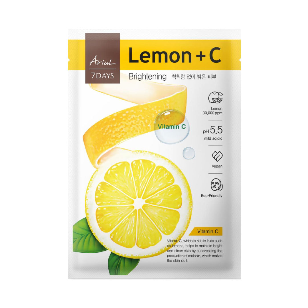 7days Sheet Mask Lemon C 20g 20g