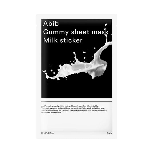 Abib Gummy Sheet Mask Milk Sticker 30ml