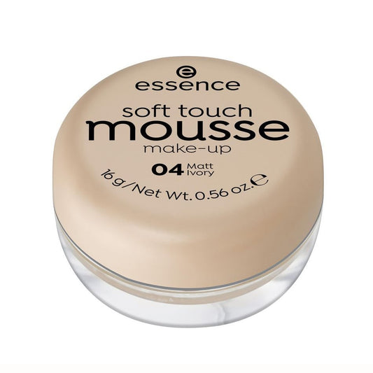 Soft Touch Mousse Make-up Natural Finish Foundation 16g 04 Matt Ivory|16g