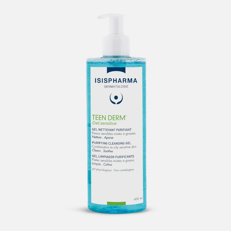 Isispharma Teen Derm Sensitive Gel 400 Ml