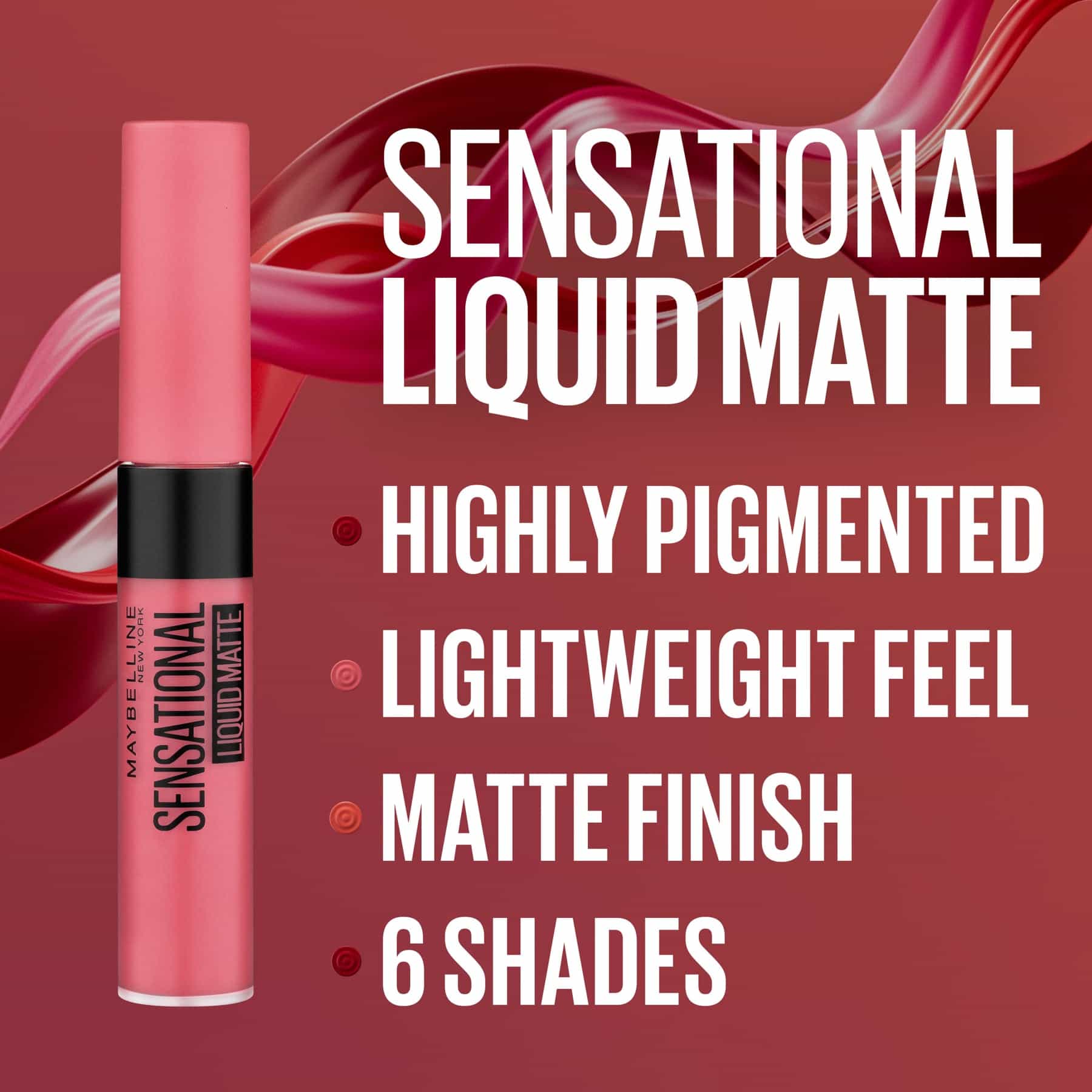 Sensational Liquid Matte Lipstick 7ml NU04 Bare Temptations|7ml