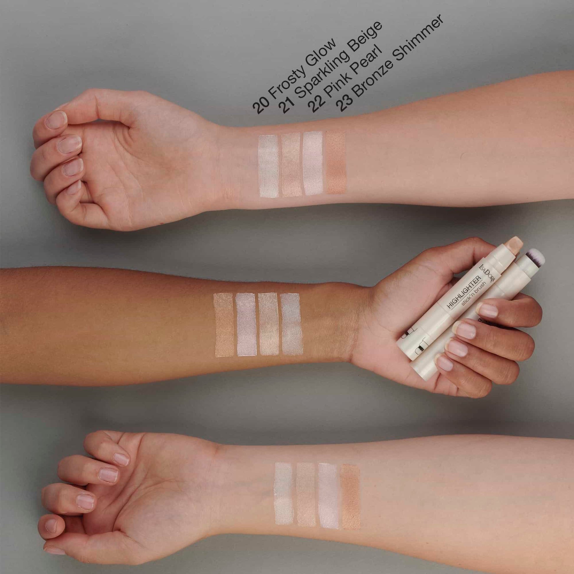 Highlighter Stick'n Brush 3.6g 20 Frosty Glow|3.6g
