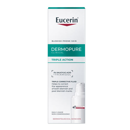 Eucerin Dermopure Clinical Purifying Cleansing Gel for Blemishes & Acne-prone Skin, 400ml