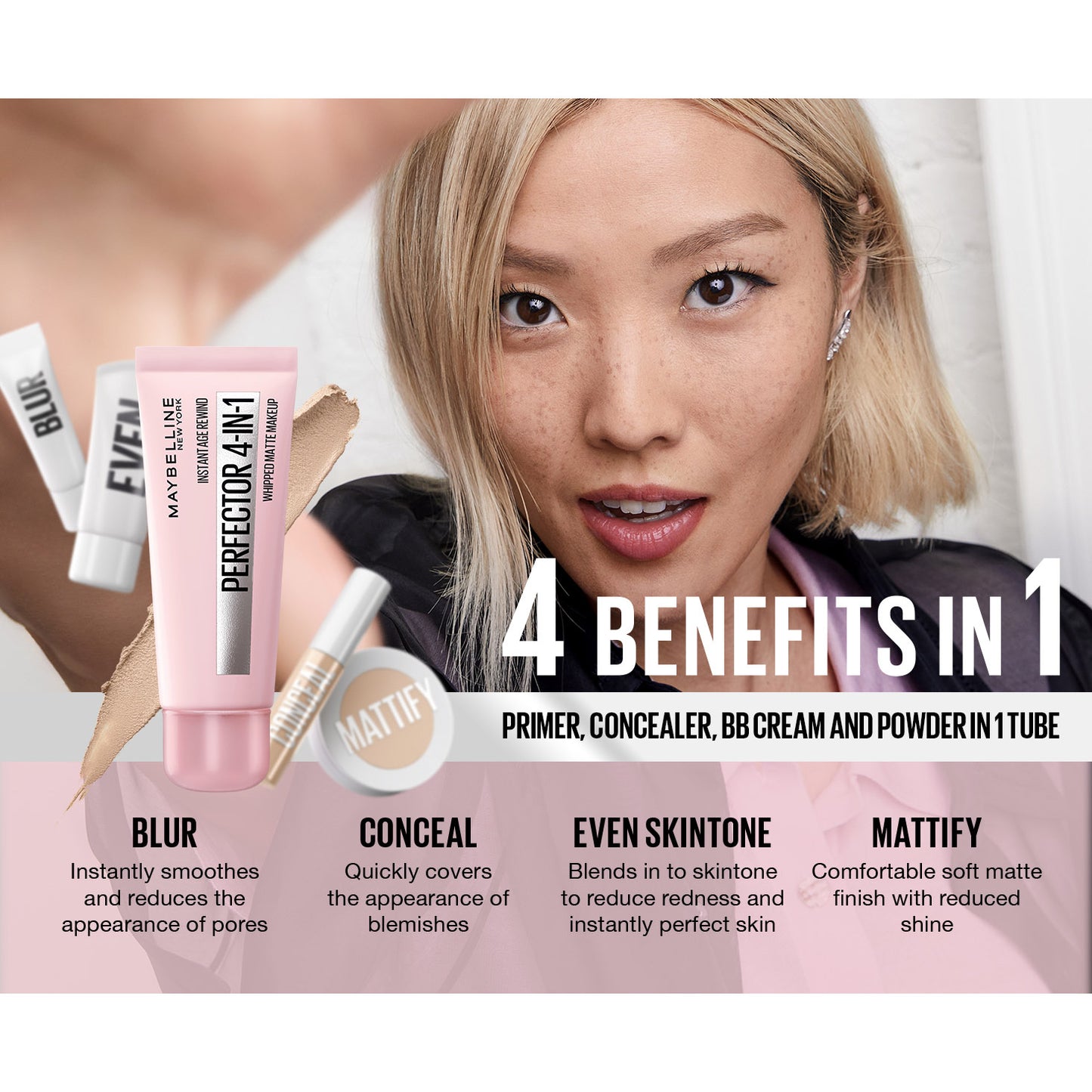 Maybelline Instant Perfector 4-in-1 Whipped Matte Makeup 30ml