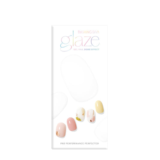 Glaze Color Drawing Nail Strips