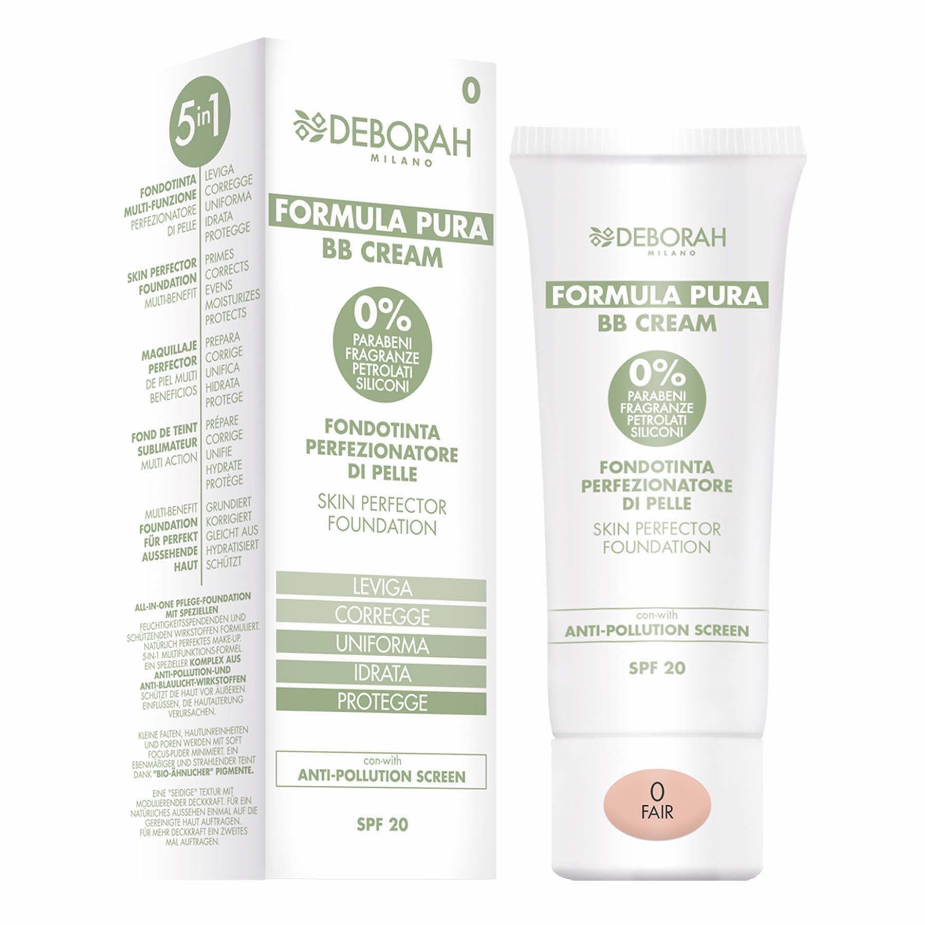 Formula Pura BB Cream 30ml 0 Fair|30ml