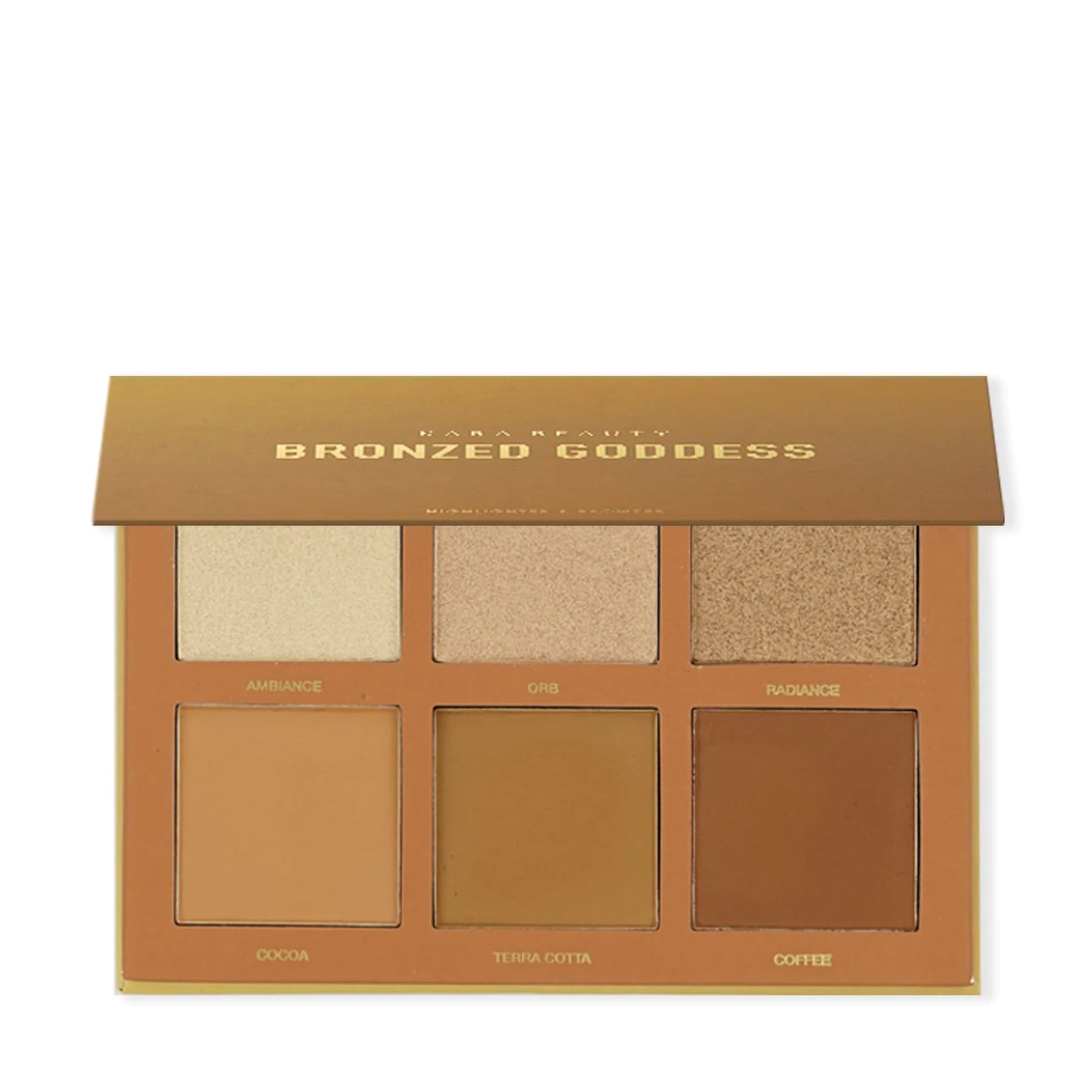 Bronzed Goddess Bronzer & Highlight Palette - 6 shades 22.8g
