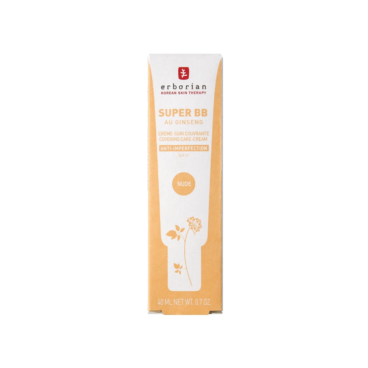 Erborian Super BB Cream For Acne-prone Skin 15ml Nude|40ml
