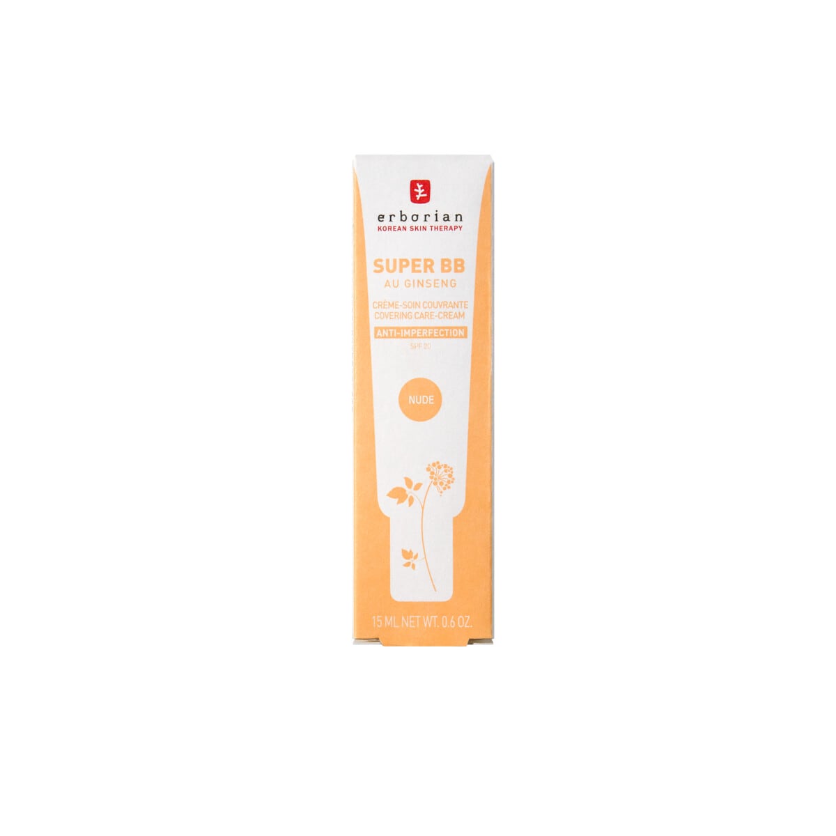 Erborian Super BB Cream For Acne-prone Skin 15ml Nude|15ml
