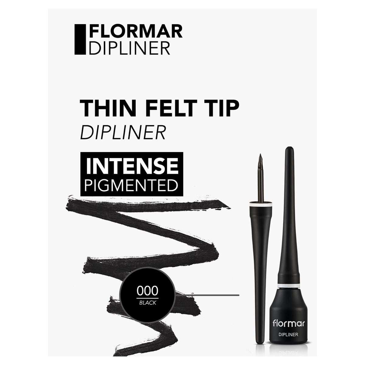 Flormar Dipliner Black