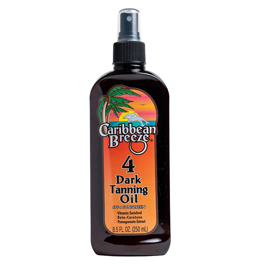 Caribbean Breeze Tanning Oil Spf4 250ml