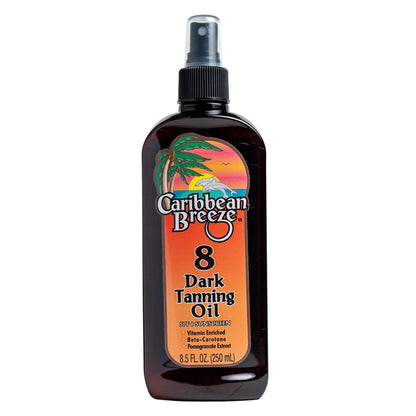 Caribbean Breeze Tanning Oil Spf8 250ml