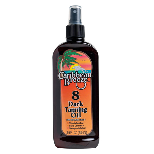 Caribbean Breeze Tanning Oil Spf8 250ml