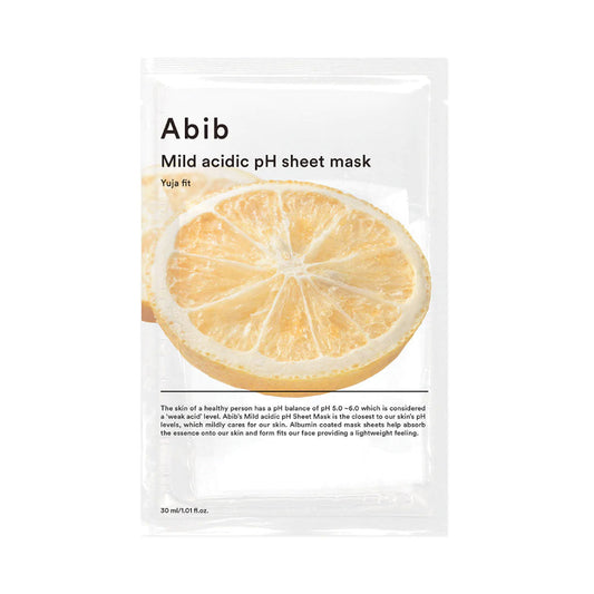 Mild Acidic pH Sheet Mask Yuja Fit 30ml 30ml